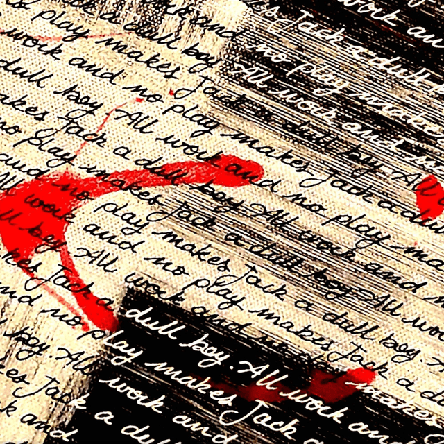 Calligraphie Shining | Tableau Fait Main