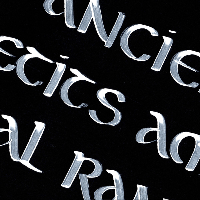 Calligraphie Expatriés | Affiche Fait Main