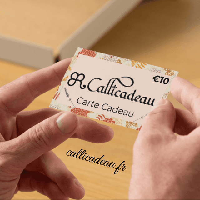 Carte Cadeau Callicadeau 10€ | Carte virtuelle ou imprimée